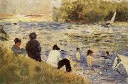 Georges Seurat Bathers oil painting picture wholesale